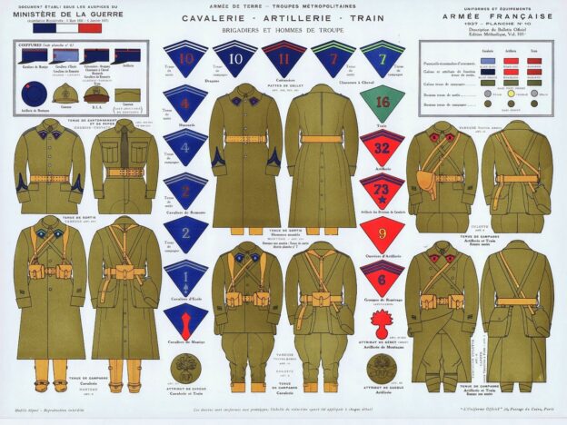paire de patte de col/collet 1 er RCP régiment de chasseur parachutiste